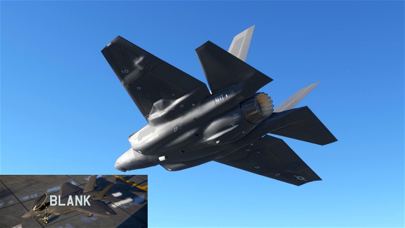 F-35C Improved Hull Textures Paint Kit for Microsoft Flight Simulator ...