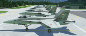 F/A-18C Legacy Hornet Swiss Air Force Pack (J-5020/J-5021/J-5023/5026) thumbnail 8