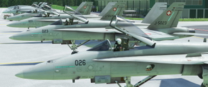 F/A-18C Legacy Hornet Swiss Air Force Pack (J-5020/J-5021/J-5023/5026) thumbnail 9
