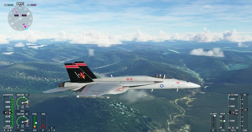 F/A-18 VX-31 Livery