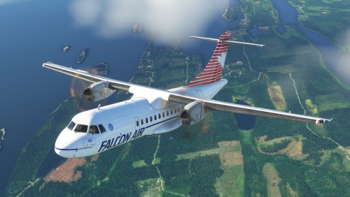 Falcon Air ATR 42 SE-LST circa 2004