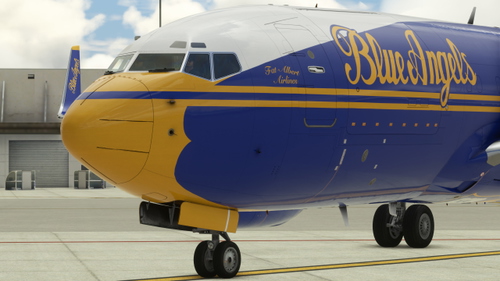 Fat Albert USMC C40 (Fictional) for PMDG 737-700BDSF