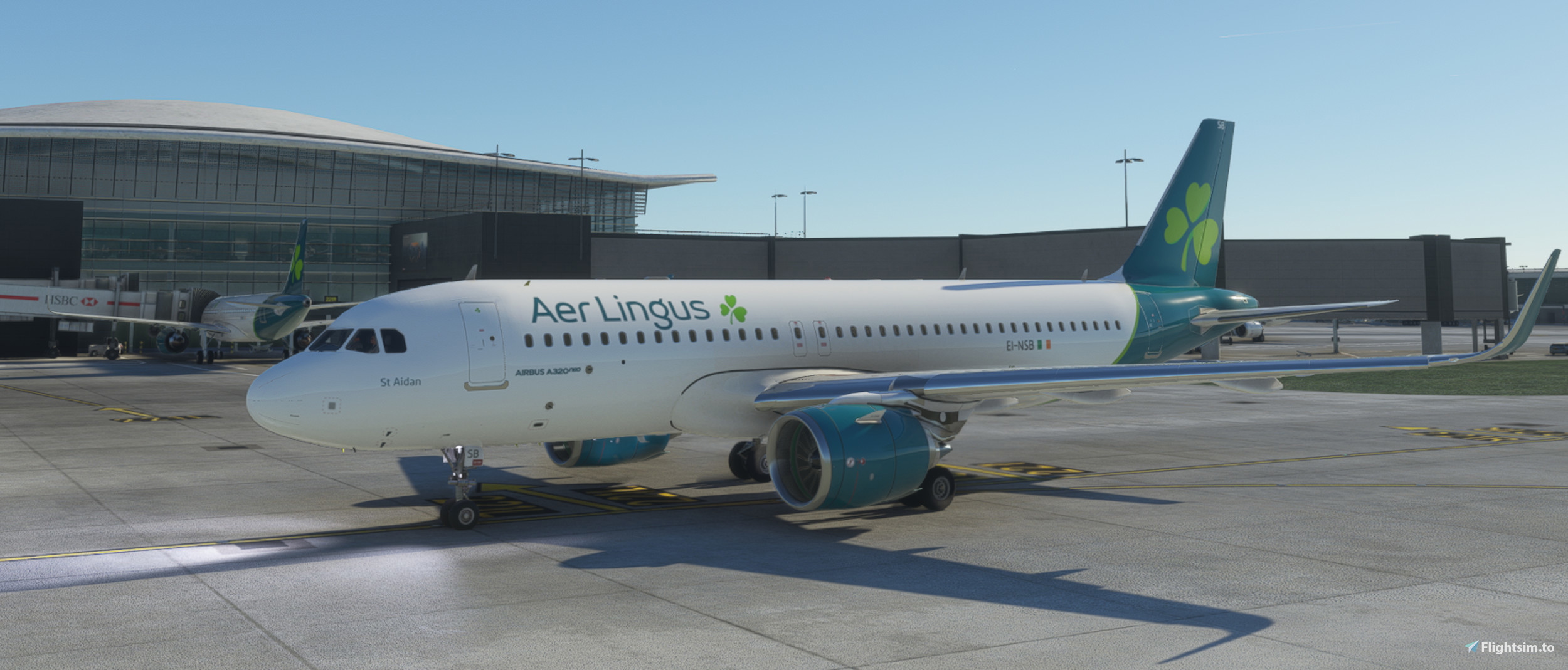 FBW A32NX - Aer Lingus - EI-NSB - Image 1
