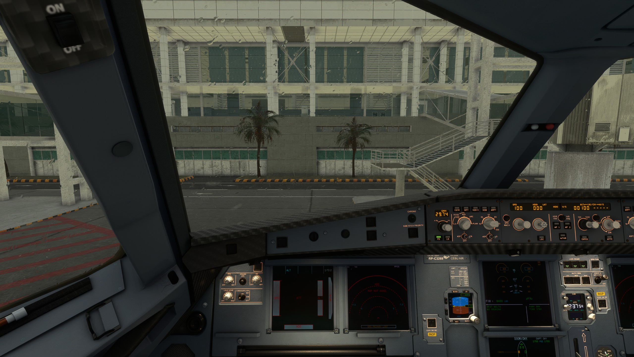 [FBW A32NX] - Brand New Carbon Cockpit - Image 1