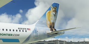 FBW A32NX Frontier | N393FR | Nevada the Red Fox | 8K thumbnail 7
