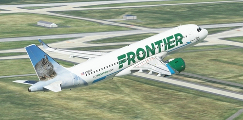 FBW A32NX Frontier | N395FR | Sage the Pygmy Rabbit | 8K