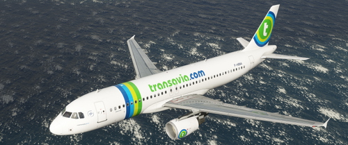 Fenix A320 - PACK Transavia France F-HBNA /F /H /L 2014 + cabin