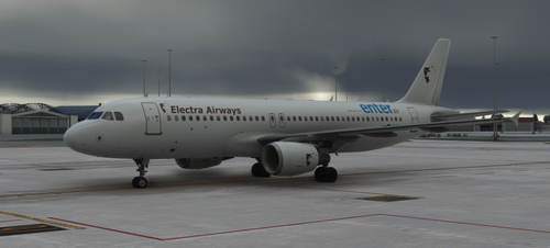 Fenix A320 Electra Airways operated by EnterAir(LZ-EAC)