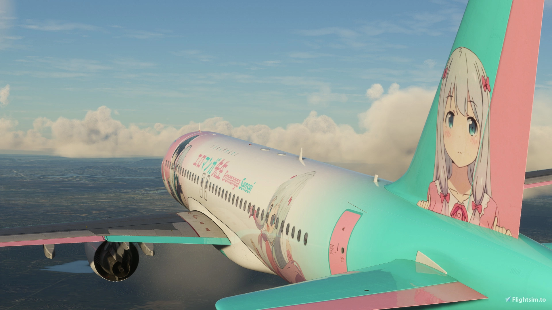 Sagiri EromangaSensei 和泉纱雾 埃罗芒阿老师 FenixA320Livery