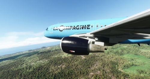 Fenix A320 | La Compagnie | F-HBUZ | 8K | Fictional