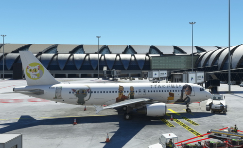 Fenix A320 Suzume すずめの戸締まり 铃芽户蒂 铃芽之旅 主题飞机涂装（自制）