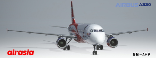 Fenix Airbus A320-216 Airasia (9M-AFP | 1 Malaysia)