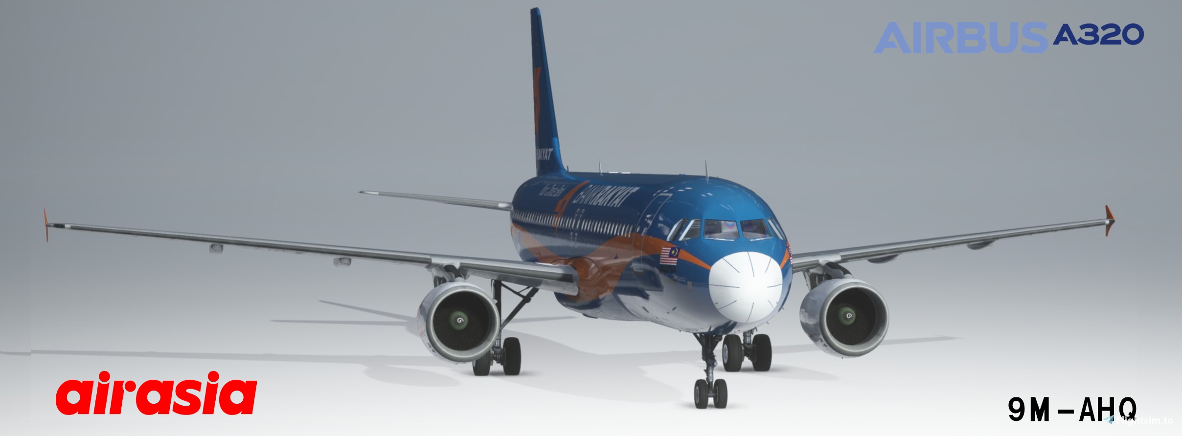 Fenix Airbus A320-216 Airasia (9M-AHQ | Bank Rakyat) - Aircraft