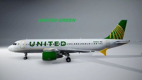 Fenix New United "Green" Fictional Custom Livery N2255UA