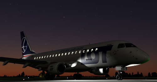 FSS E175 | LOT Polish Airlines SP-LNI (FICTIONAL)