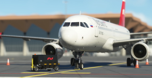 Fictional Airbus A320 Nordwind Airlines Fenix