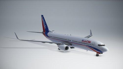 Fictional Livery of Lan CC-CYP / PMDG B738