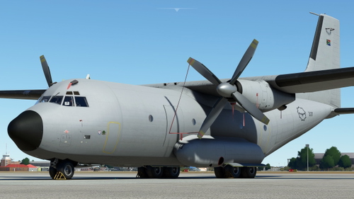 Fictional South African Air Force C-160 Transall (337)