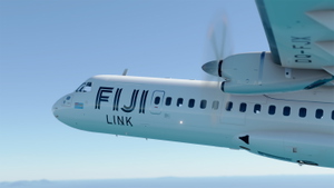 Fiji Airways Asobo ATR72-600 DQ-FJX with Cabin interior thumbnail 5