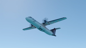 Fiji Airways Asobo ATR72-600 DQ-FJX with Cabin interior thumbnail 7