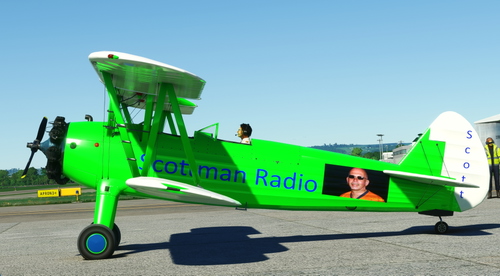 Flightsim Pictures Scott Livery for the DC Design Stearman