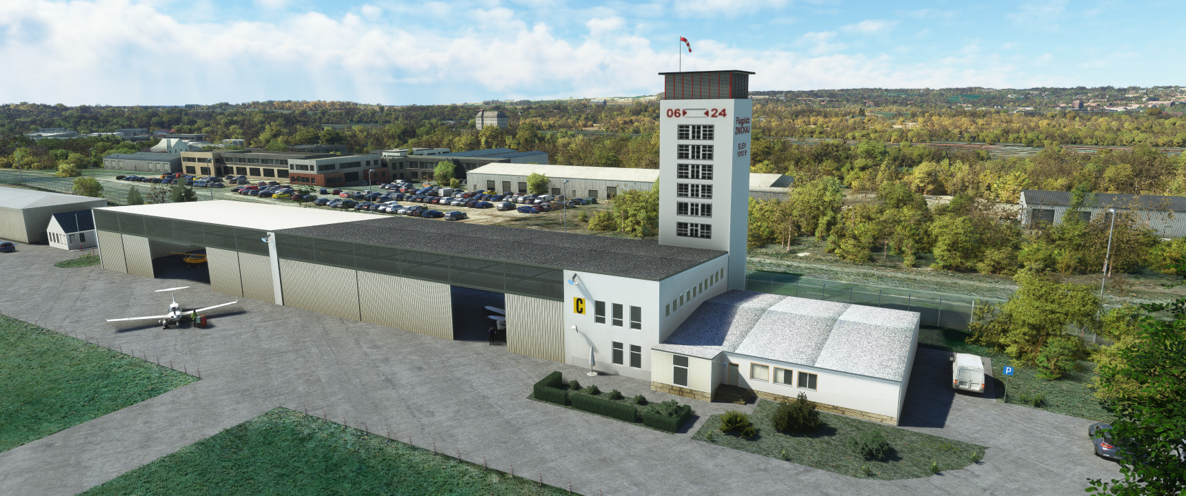 Flugplatz Zwickau EDBI - Image 1