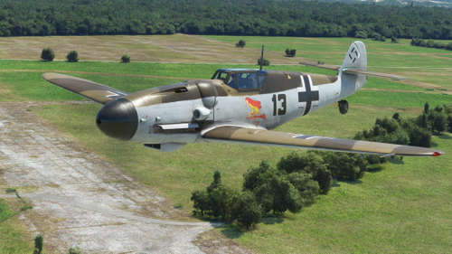 Flying Iron Messerschmitt Bf 109 E-1 - Tr.Gr. 186 "Braune 13" Kurt Ubben