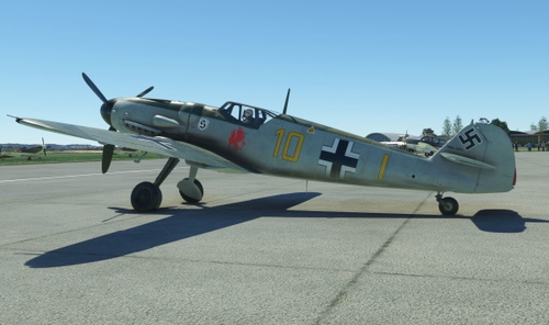 Flyingiron Bf109-G Gelbe zehn