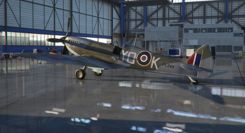 Flyingiron Spitfire IX PL344 YO-K