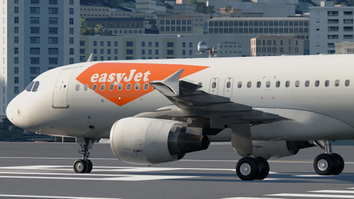 FNX320 - easyJet G-EJCA (White Hybrid)