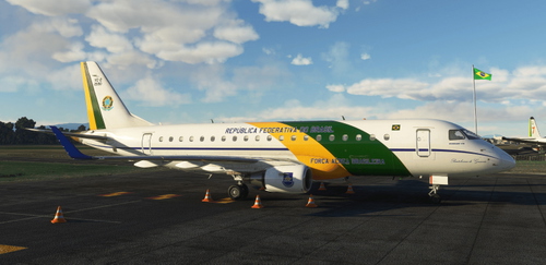 Força Aérea Brasileira FAB VC-2 | E175 FSS | 8K