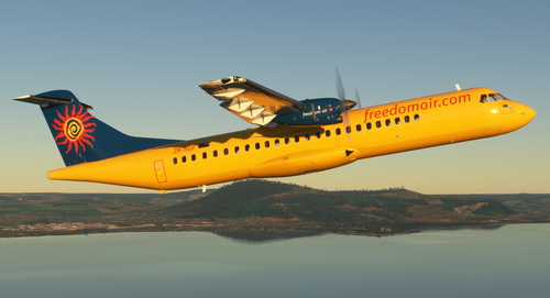 Freedom Air ZK-SGF (Fictional) | Expert Series (Asobo) ATR 72-600 [4K]