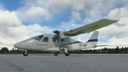 FSS Tecnam P2006T - Transylvania Flight School livery