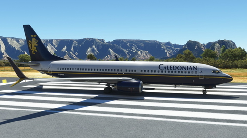 G-BPEF Caledonian Livery [FICTIONAL]