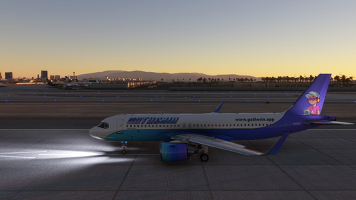[A32NX] GatherIn - Funky Adrian Livery 