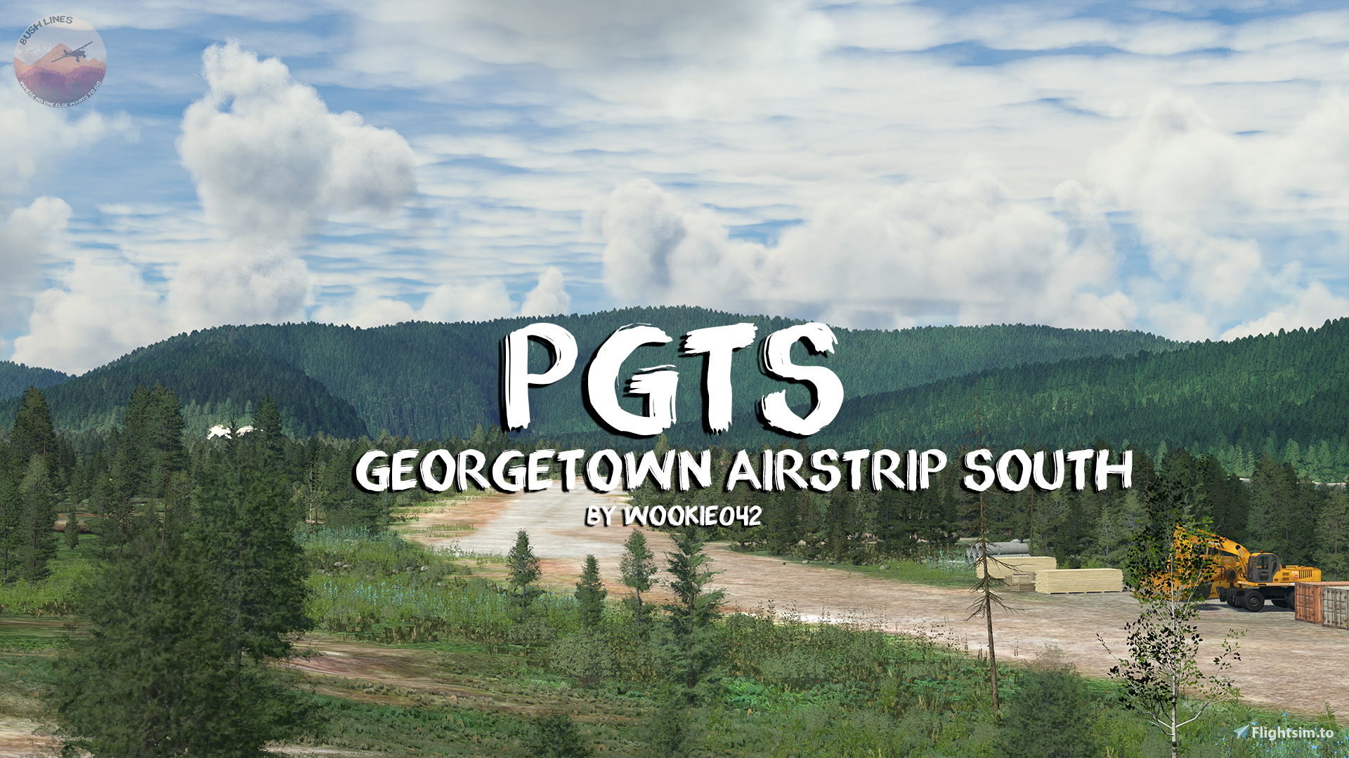 Georgetown Airstrip South, PGTS, Alaska - Image 1