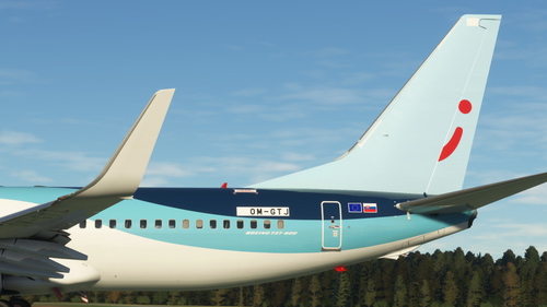Go2Sky (OM-GTJ) - PMDG 737-800