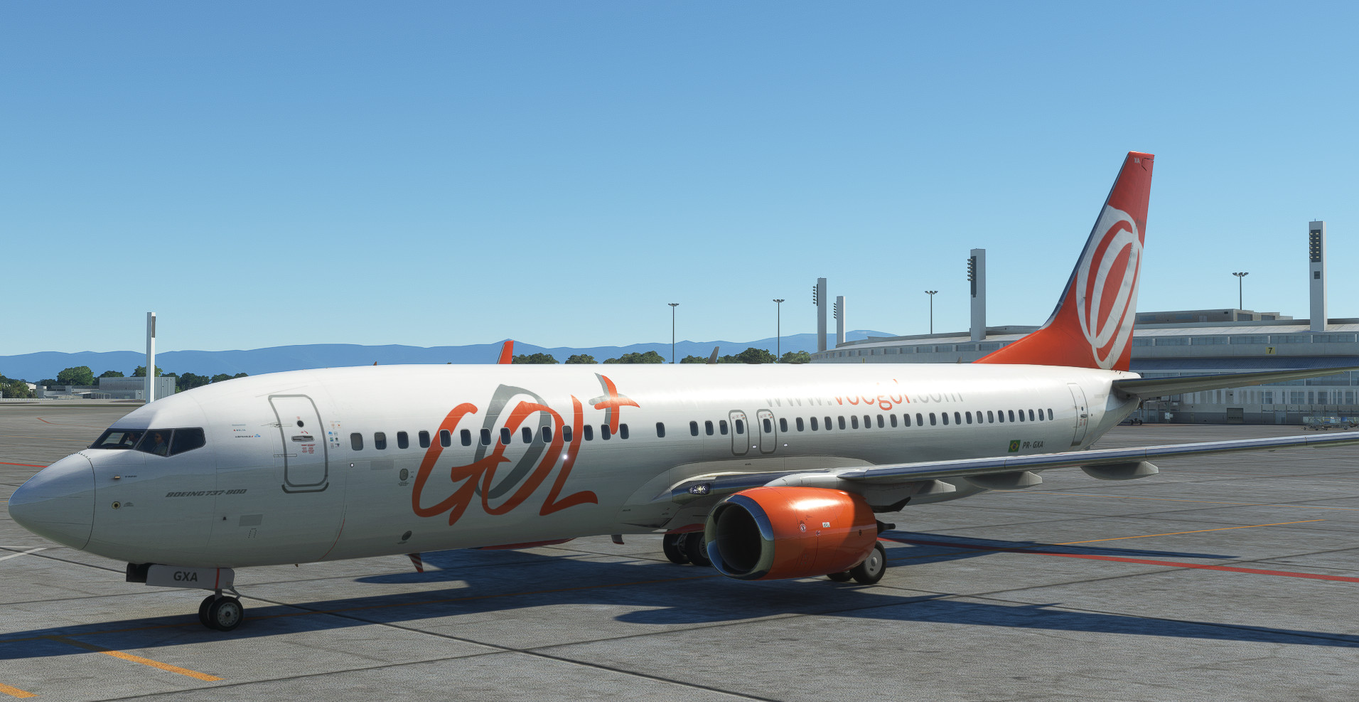 ゴルさん Gol Linhas Aéreas PR-GXA GOL+ - Aircraft Liveries for MSFS