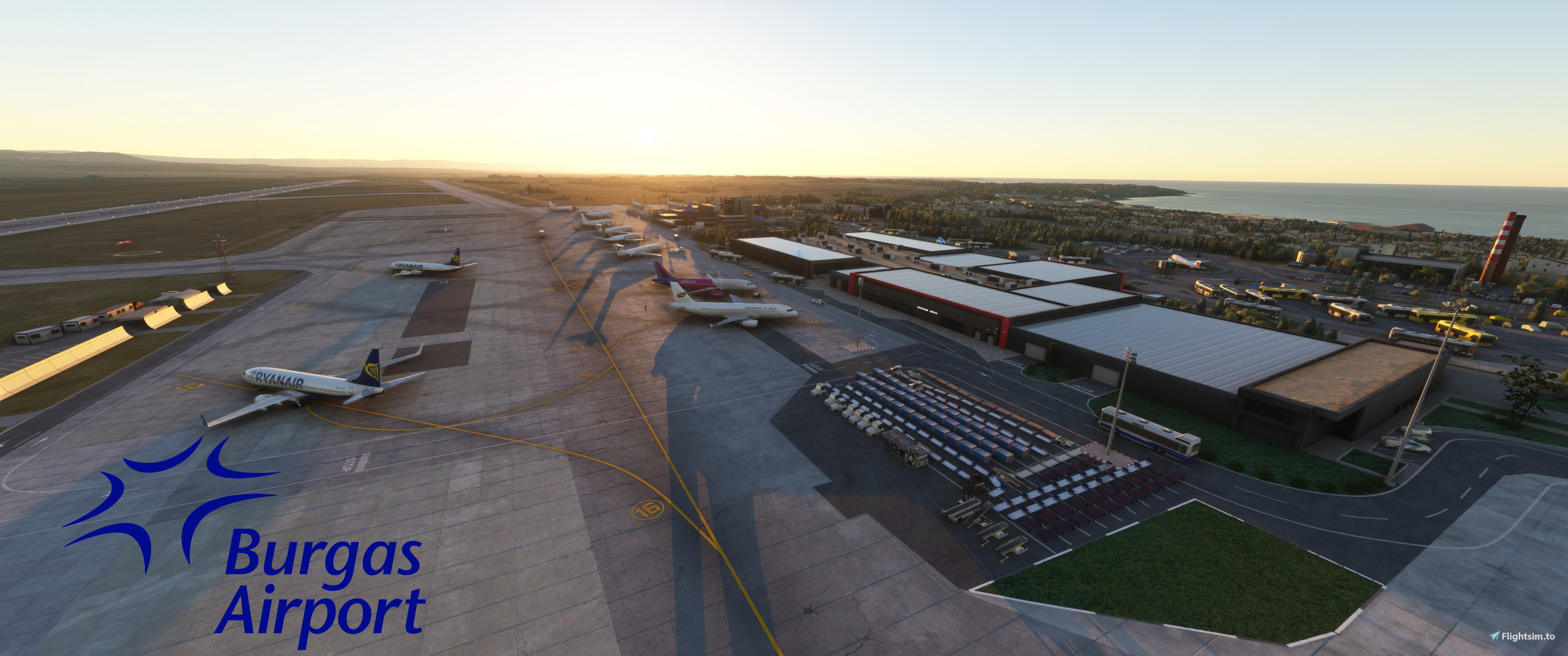 GSX Profile - LBBG Burgas Airport (AG Sim) - Image 1