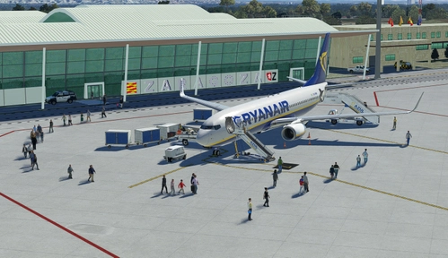 [GSX Profile] Air Hispania Zaragoza airport (LEZG)