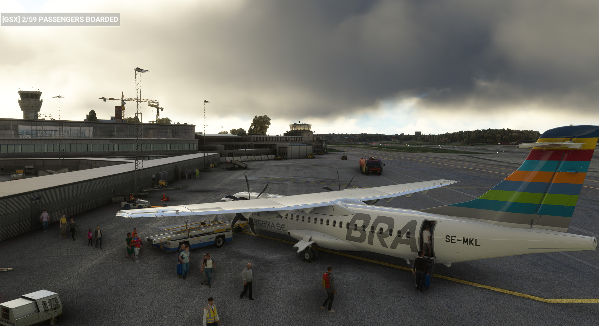 GSX profile for Orbx ESSB Bromma - Image 1