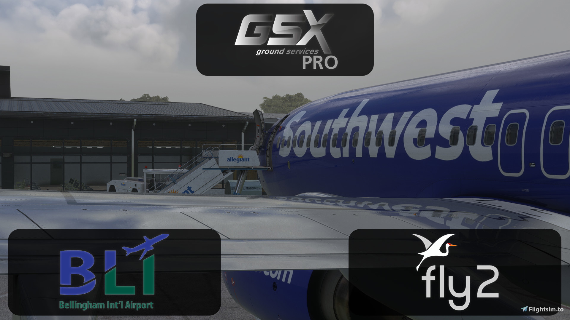 [GSX PROFILE] [FLY2HIGH] KBLI Bellingham - MSFS Add-on - Flightsim.to
