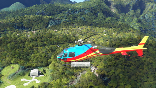 H125 Air Mafate Service - F-OZOT