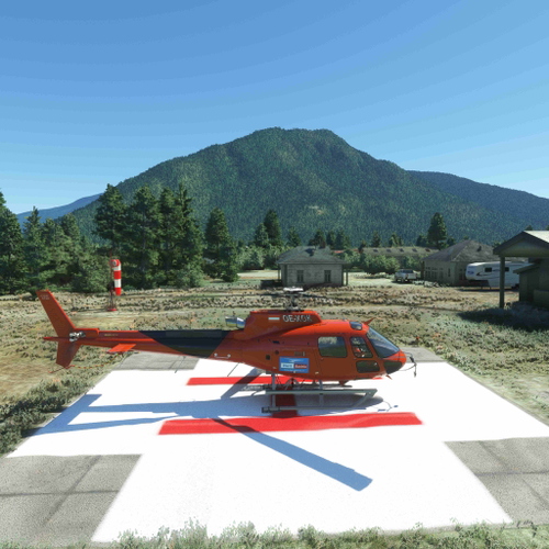 H125 Heli Austria red