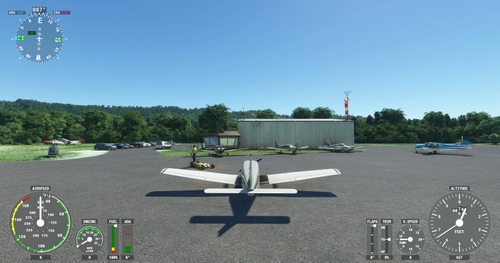 Hawthorne-Feather Airport 8B1