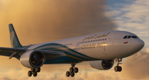 Headwind A330-900neo Oman Air 8K thumbnail 6