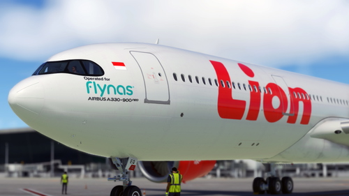 [Headwind A330neo] Lion Air Operated For FLYNAS | 8K