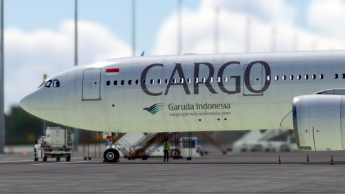 [Headwind A330] Cargo Garuda Indonesia PK-GPA | 8K