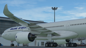 Headwind A330-900neo Air France Old Livery with and without mask 8K thumbnail 5