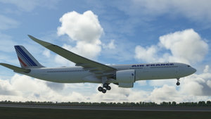 Headwind A330-900neo Air France Old Livery with and without mask 8K thumbnail 8